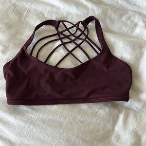 Free to be wild lululemon bra